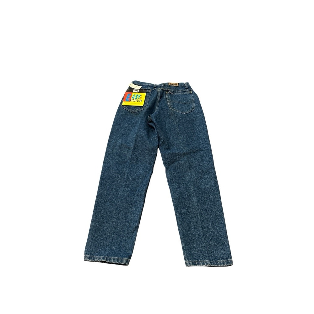 VTG Lee Easy Riders Pepper Wash Blue Denim Jeans Womens 11 Petite NOS